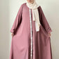 Turkish Rose Embroidered Abaya