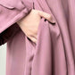 Turkish Rose Embroidered Abaya