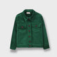 Girls Green Corduroy Jacket