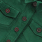 Girls Green Corduroy Jacket