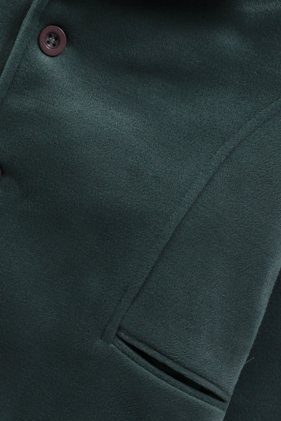 Boys Teal Felt Coat