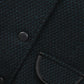 Girls Chic Black Felt Coat
