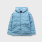 Boys Sky Blue Puffer Jacket