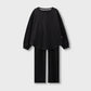 Comfy Black Jersey Co-ord Set
