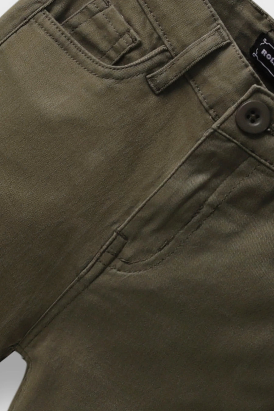 Boys Olive Trail Pants