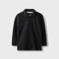 Solid Black Polo