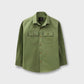Leafy Green Casual Shirt