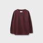 Boys Solid Brown Sweater
