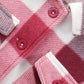 Girls Rosy Grid Flannel Jacket
