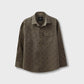 Olive Ease Cotton Shirt