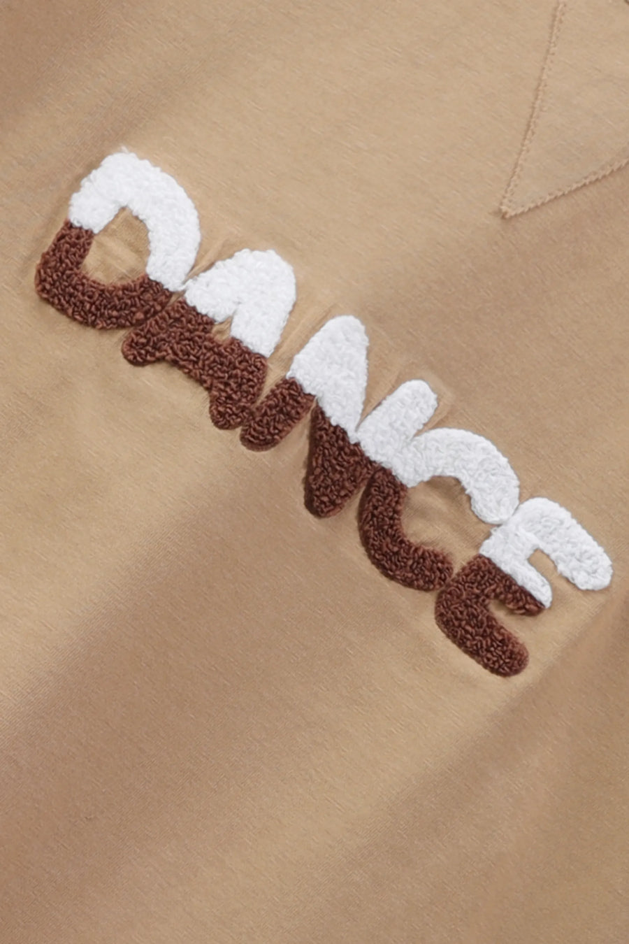 Beige Dance Jersey Co-ord Set