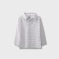 Striped Drop Shoulder Tee