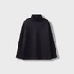 Navy Blue High-Neck