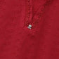 Red Chikankari Suit Set - 3pc