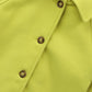 Girls Lime Luxe Felt Coat
