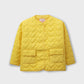 Girls Yellow Quilted Jacket