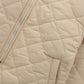 Girls Beige Puffer Jacket