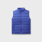 Boys Royal Sleeveless Puffer Jacket