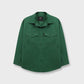 Boys Forest Green Cotton Shirt