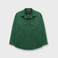Boys Forest Green Cotton Shirt