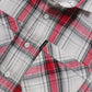 Boys Checker Cotton Shirt
