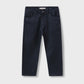 Boys Navy Twill Straight Pants