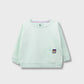 Girls Mint Fleece Sweatshirt