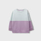 Girls Pastel Duo Fleece Sweatshirt