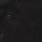 Boys Midnight Black Felt Coat
