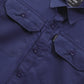Boys Navy Urban Cotton Shirt