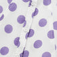 White Polka Dot Cotton Top