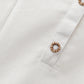 White Textured Cotton Top