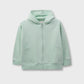 Girls Mint Whirl Zip Fleece Hoodie