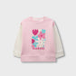 Grls Floral Bloom Fleece Sweatshirt