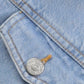 Girls Frost Collar Denim Jacket