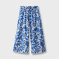 Blue Meadowy Cotton Cullotes
