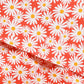 Red Daisy Cotton Co-Ord Set