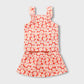Red Daisy Cotton Co-Ord Set