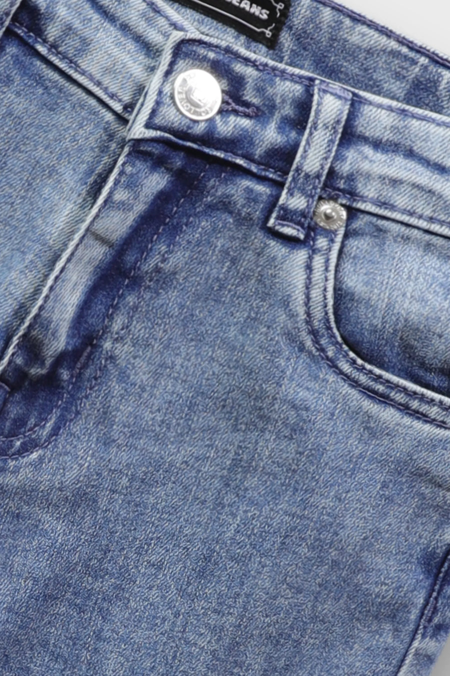 Boys Rugged Racer Denim Jeans