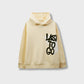 Boys Pale Yellow Graphic Fleece Hoodie
