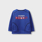 Boys Royal “SQUAD” Fleece Sweatshirt