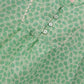 Green Pebble Printed Cotton Top