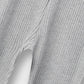 Girls Grey Bell-Bottom Leggings