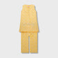 Girls Yellow Floral Kurta & Trouser Set