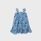 Blue Blossom Cotton Dress