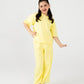 Solid Lemon Summer Co-ord Set