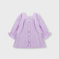 Lilac Cotton Gathered Top
