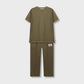 Boys Olive Jersey Co-Ord Set
