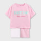 Pink Sunset Time Jersey Co-Ord Set