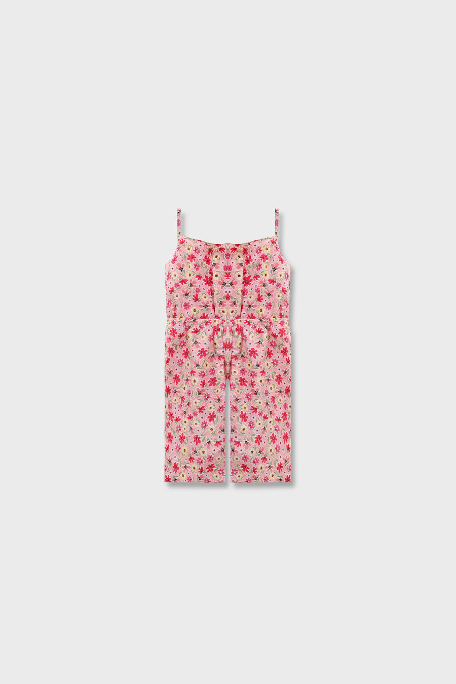 Girls Floral Bliss Cotton Jumpsuit